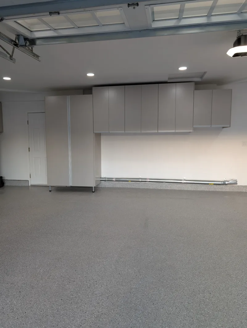 Upper wall garage cabinets